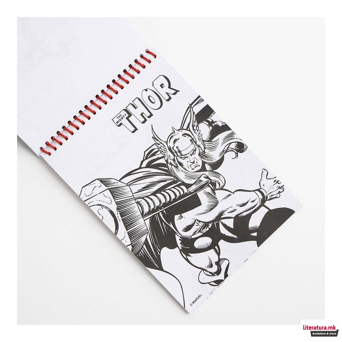 Сет за цртање и боење, Marvel 