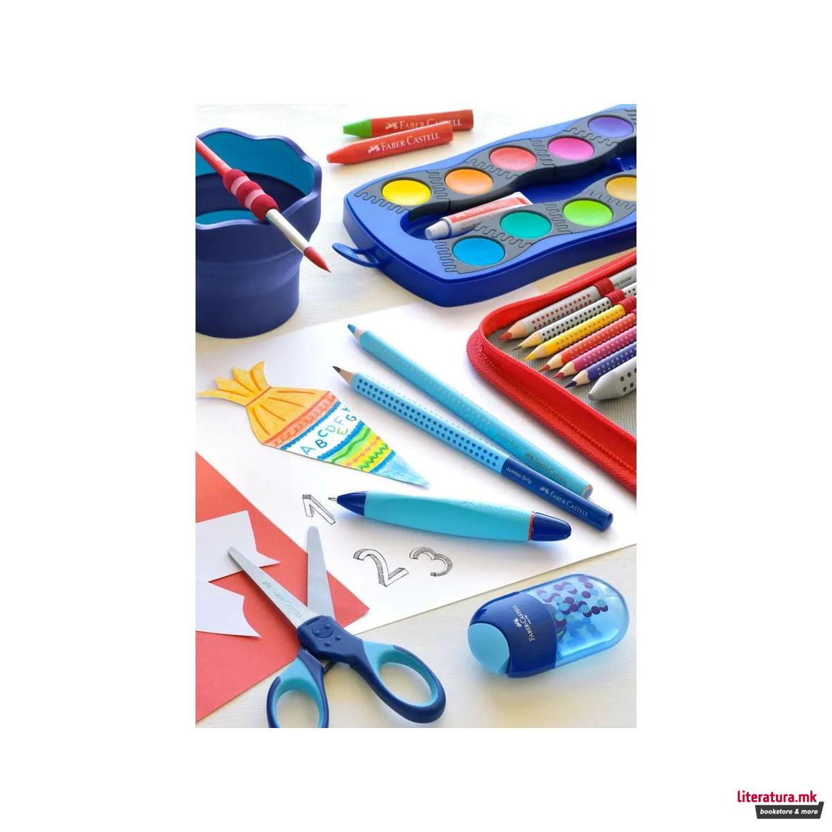 Сет од 12 дрвени боици, Jumbo Grip 