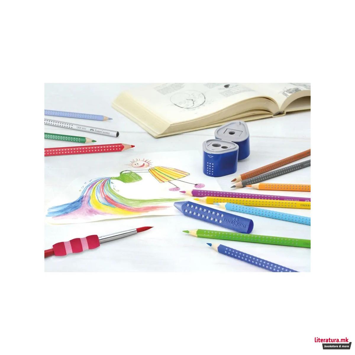 Сет од 12 дрвени боици, Colour Grip 