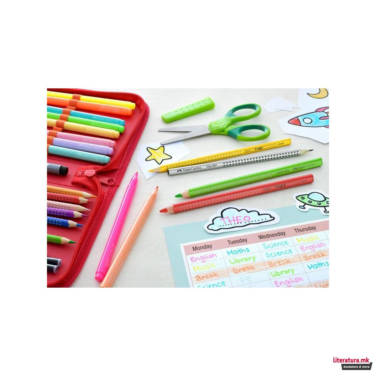 Сет од 12 дрвени боици, Colour Grip 