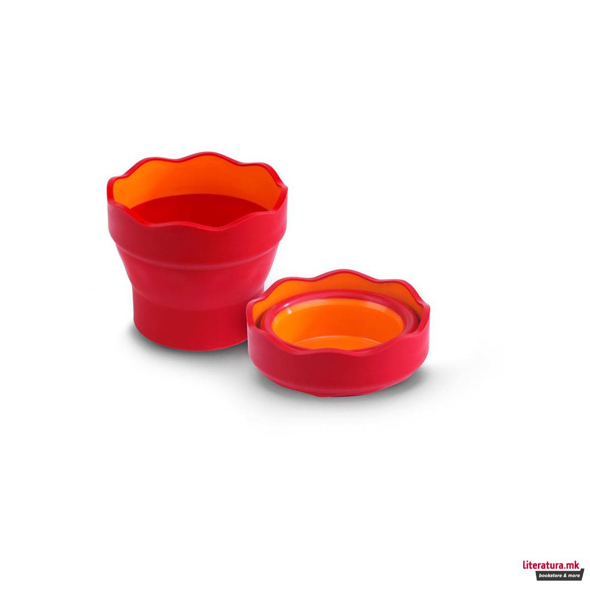 Чаша за ликовно, Clic&Go - Red