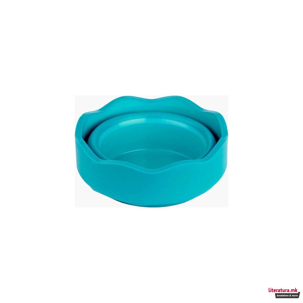 Чаша за ликовно, Clic&Go - Turquoise 