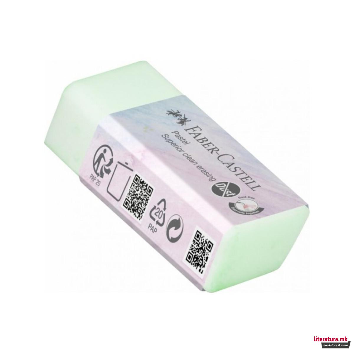 Гума за бришење, Dust-Free Pastel, 4 бои 