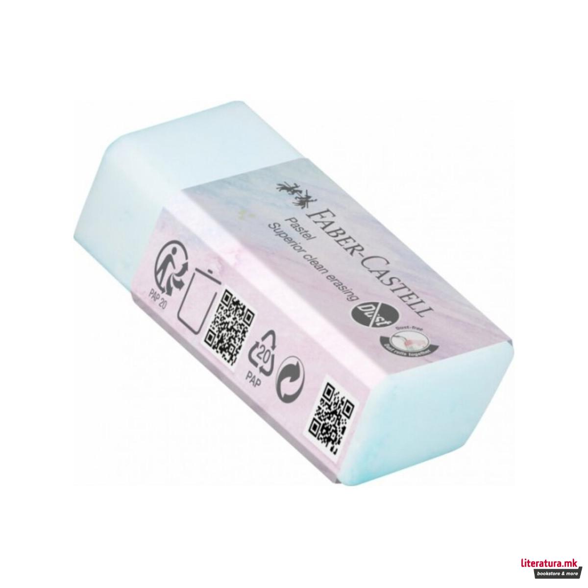 Гума за бришење, Dust-Free Pastel, 4 бои 