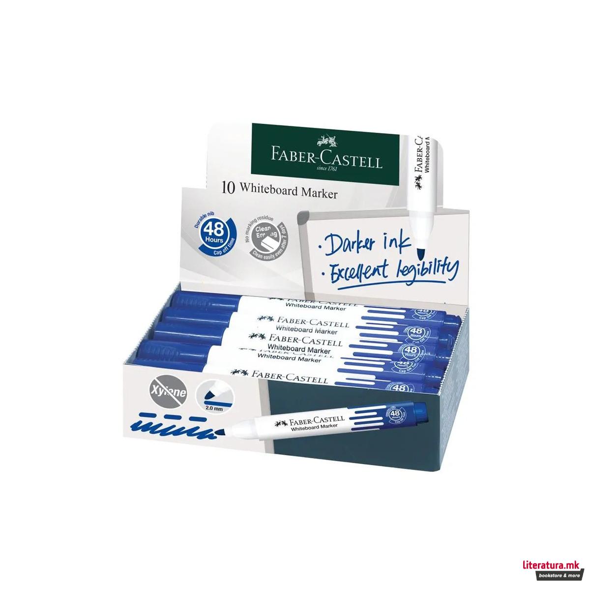 Маркер за бела табла, Whiteboard W20 - Blue 