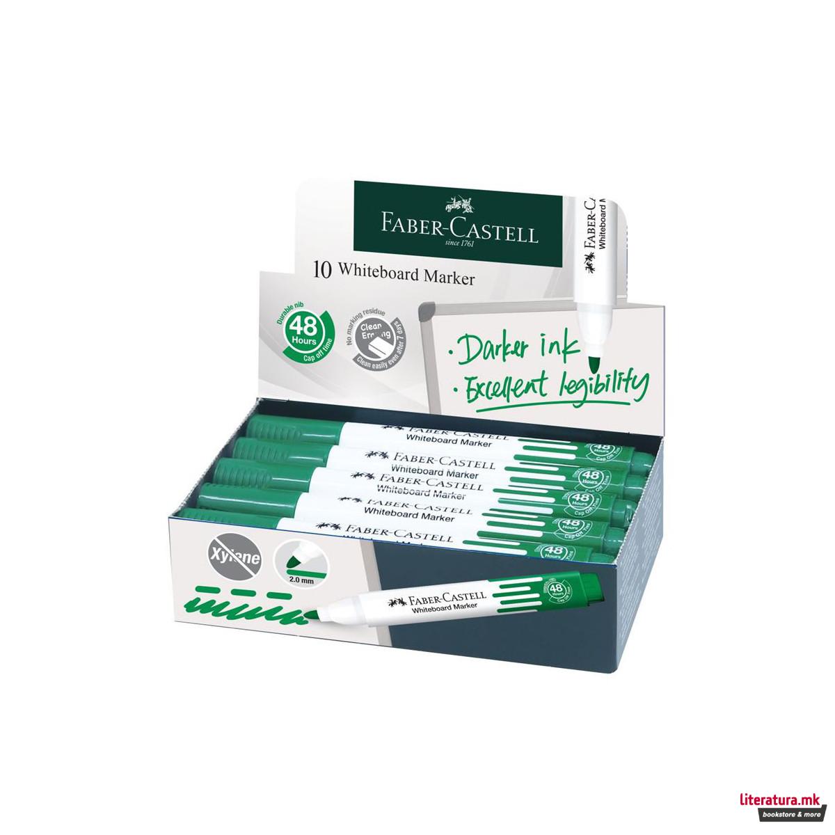 Маркер за бела табла, Whiteboard W20 - Green 