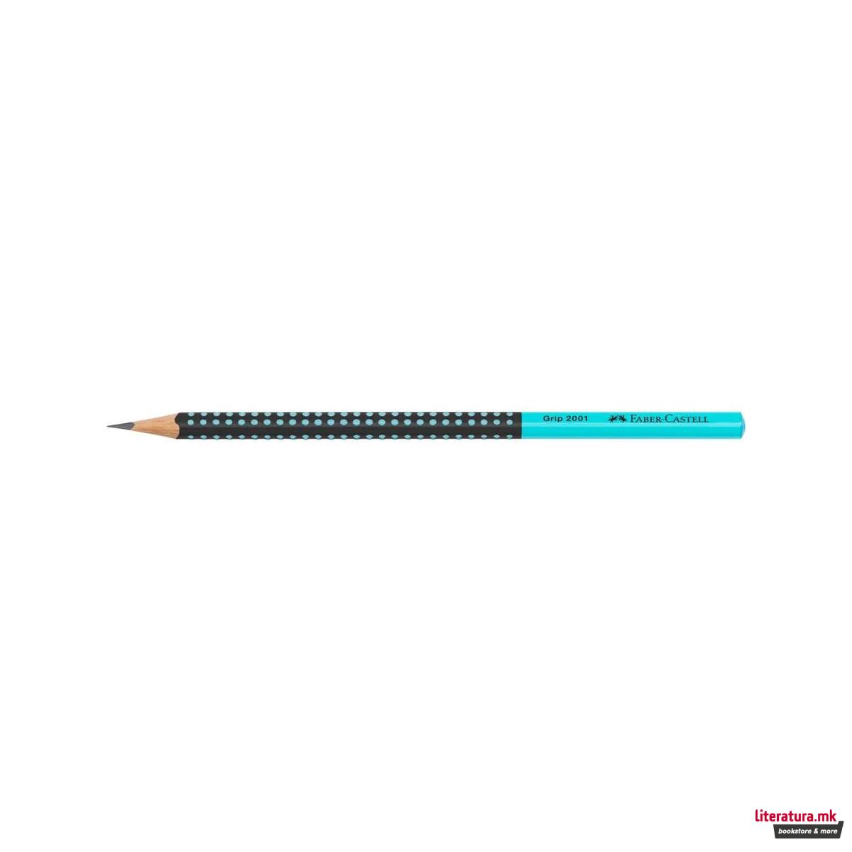 Молив, Grip 2001 Two Tone - black/turquoise 