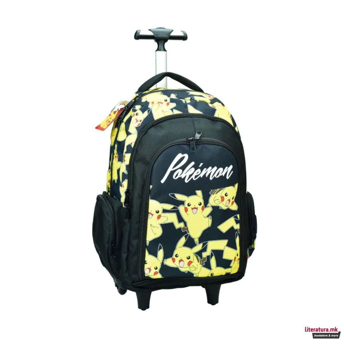 Ранец со тркалца, Pokemon - Pikachu 