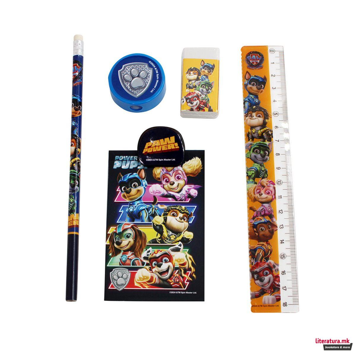 Сет за пишување - чаша, Paw Patrol - Power Up Pups 