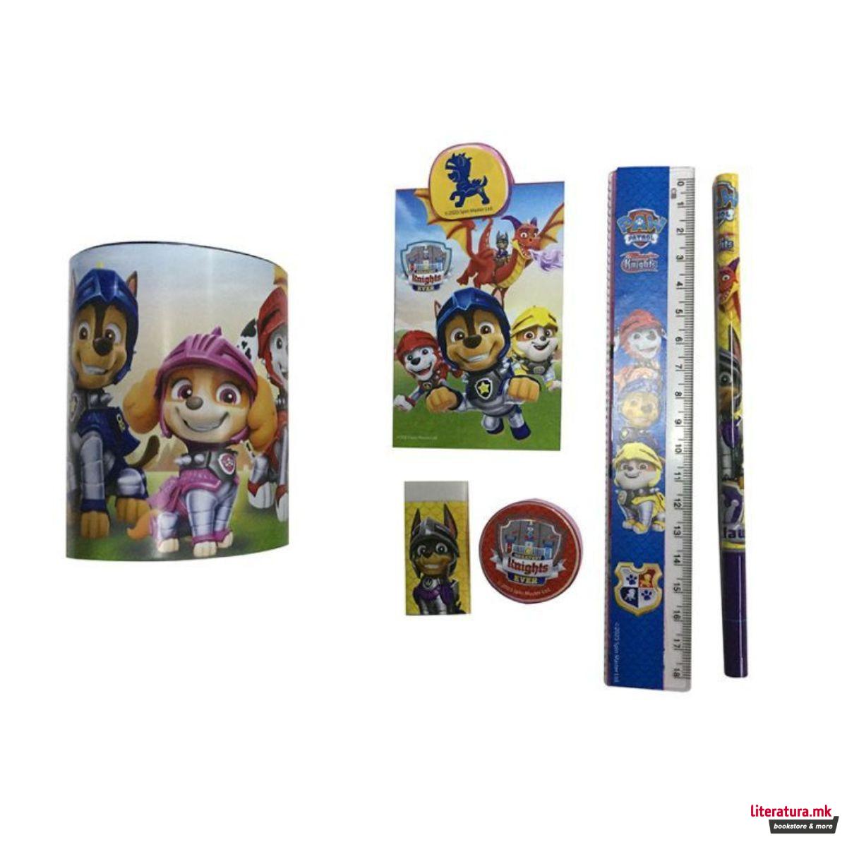 Сет за пишување, Paw Patrol - Knights Are On a Roll 