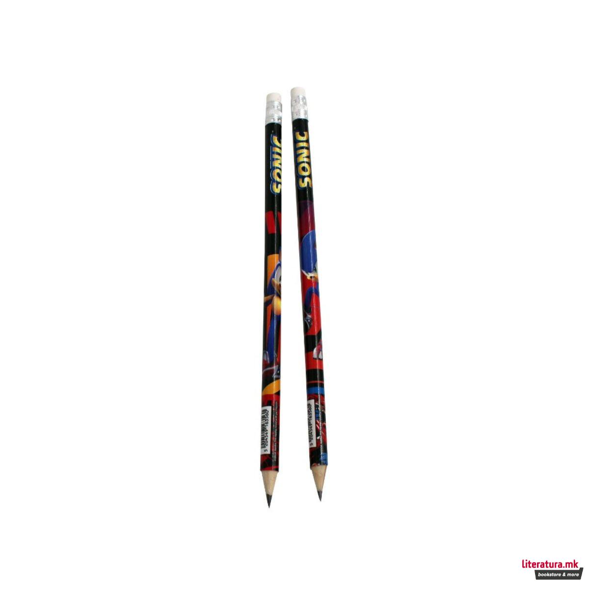 Молив со гума, Sonic Prime, 2 дизајни 