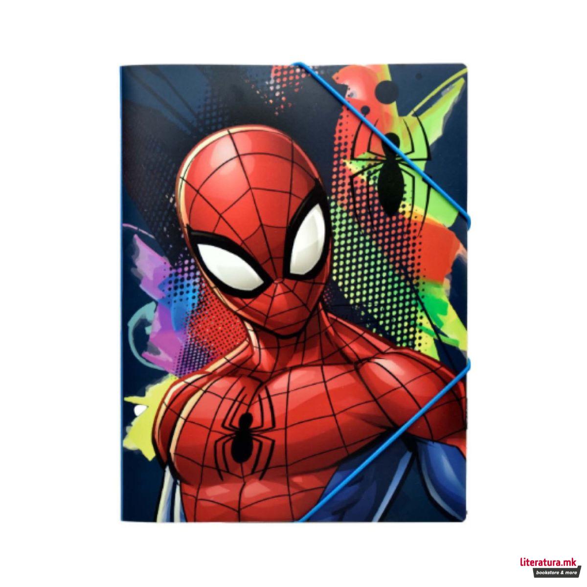 Папка со ластици, Marvel: Spider-Man, A4 