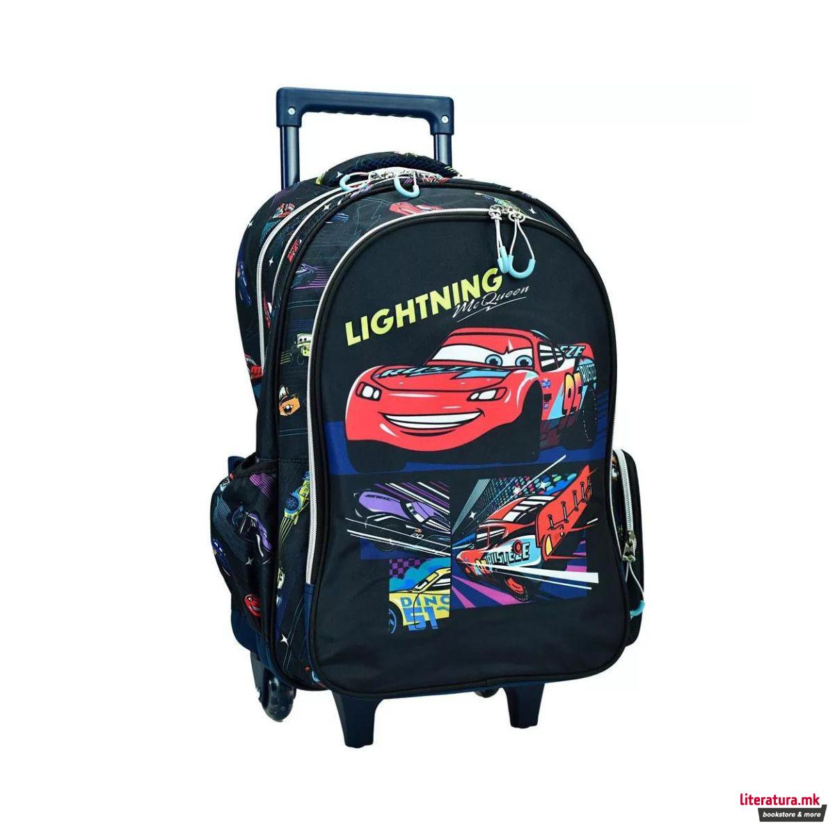 Ранец со тркалца, Pixar: Cars - Lightning McQueen 