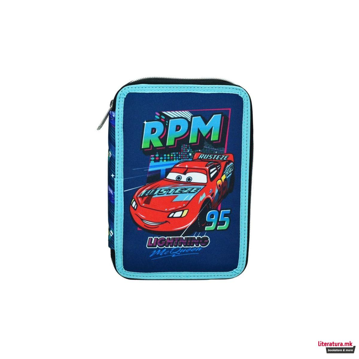 Несесер за моливи - полн, Pixar: Cars - Lightning McQueen 