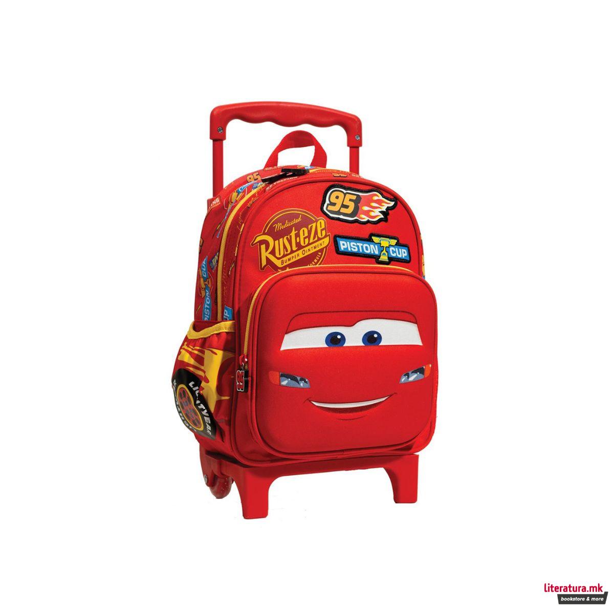 Ранец со тркалца, Pixar: Cars Badges 