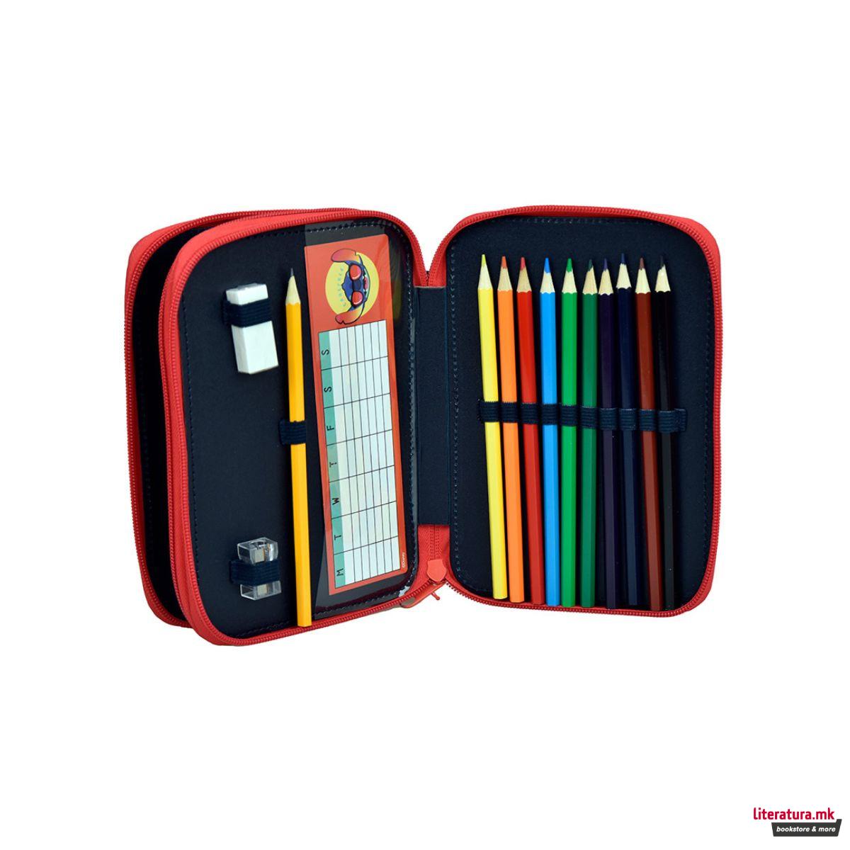 Несесер за моливи - полн, Disney: Stitch - No Bad Days 