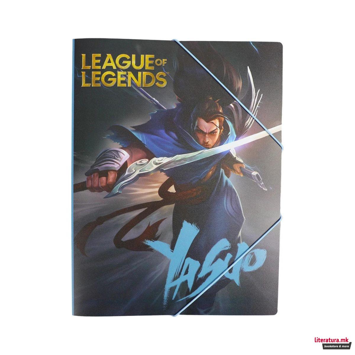 Папка со ластици, Leаgue of Legends, A4 