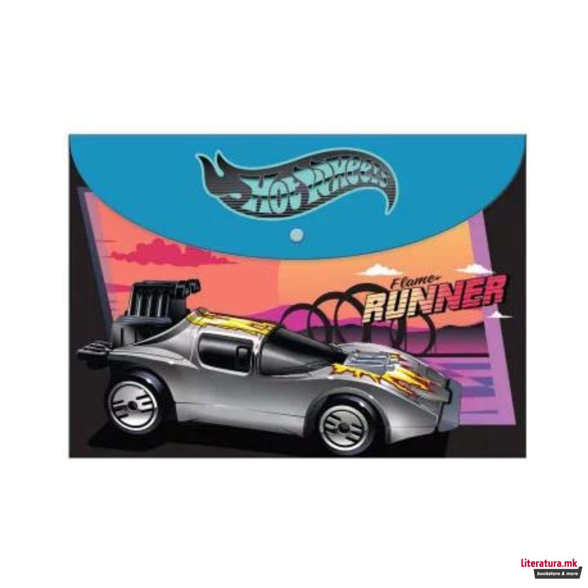 Папка со копче, Hot Wheels - Flame Runner 
