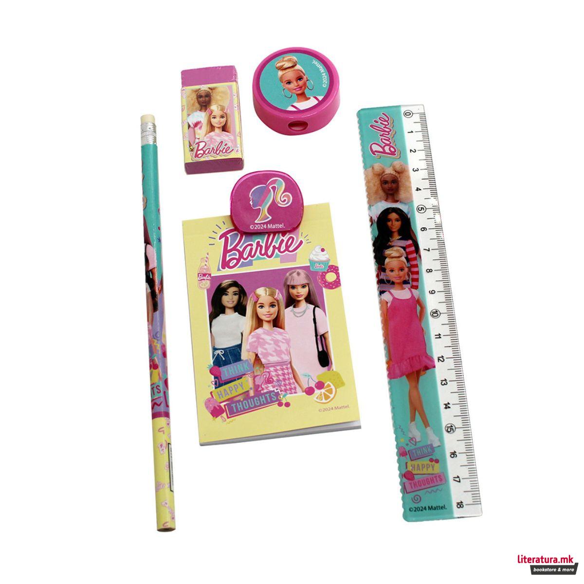 Сет за пишување - чаша, Barbie 