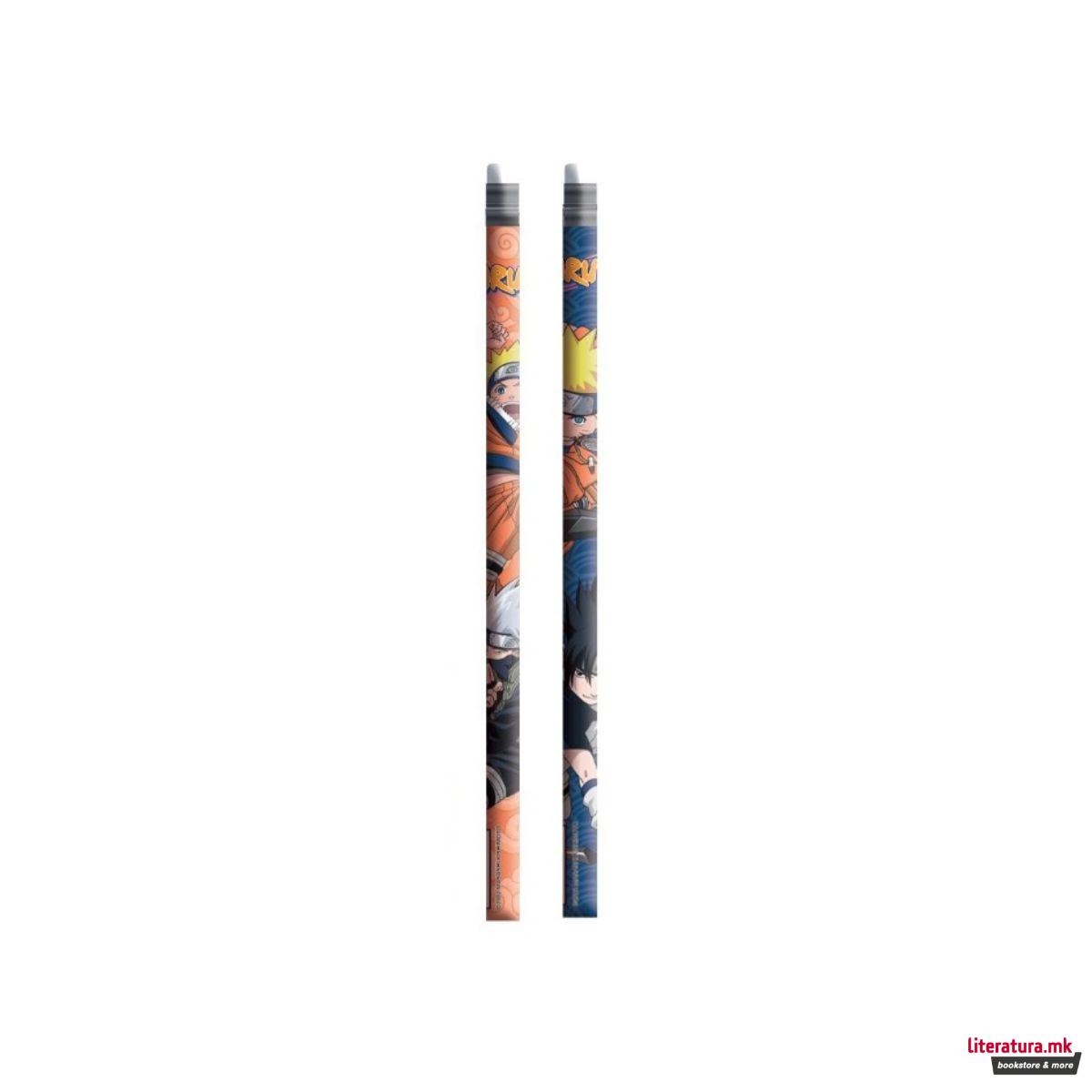 Молив со гума, Naruto, 2 дизајни 