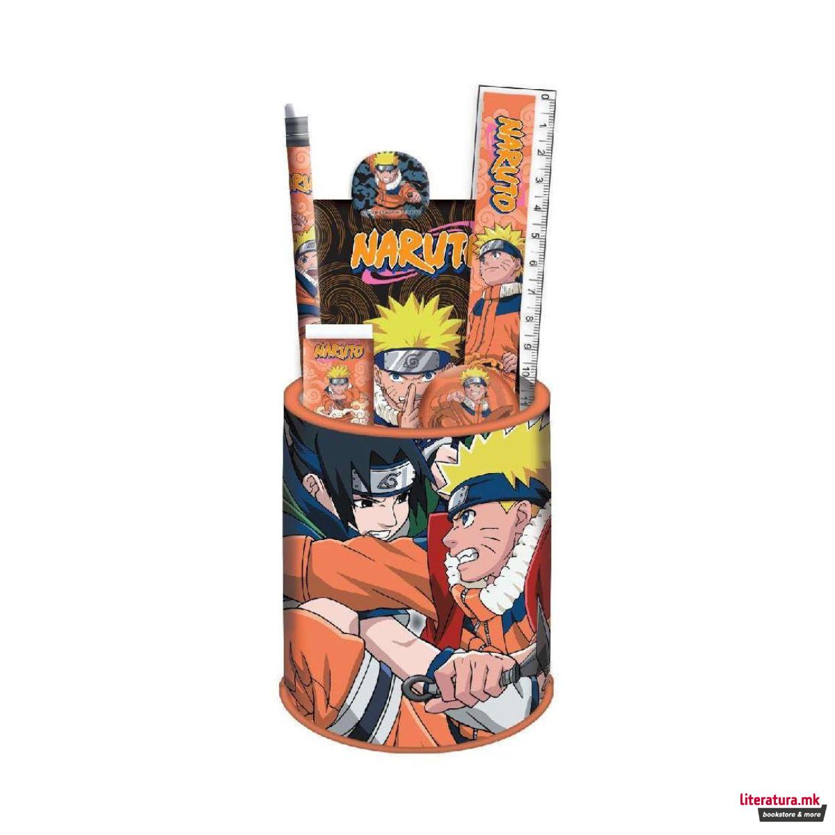 Сет за пишување - чаша, Naruto 