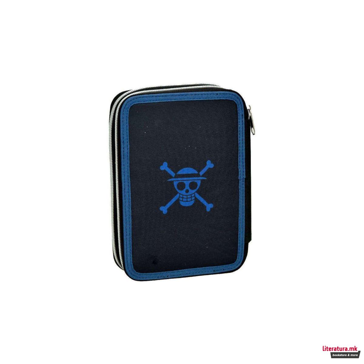 Несесер за моливи - полн, One Piece - Luffy 