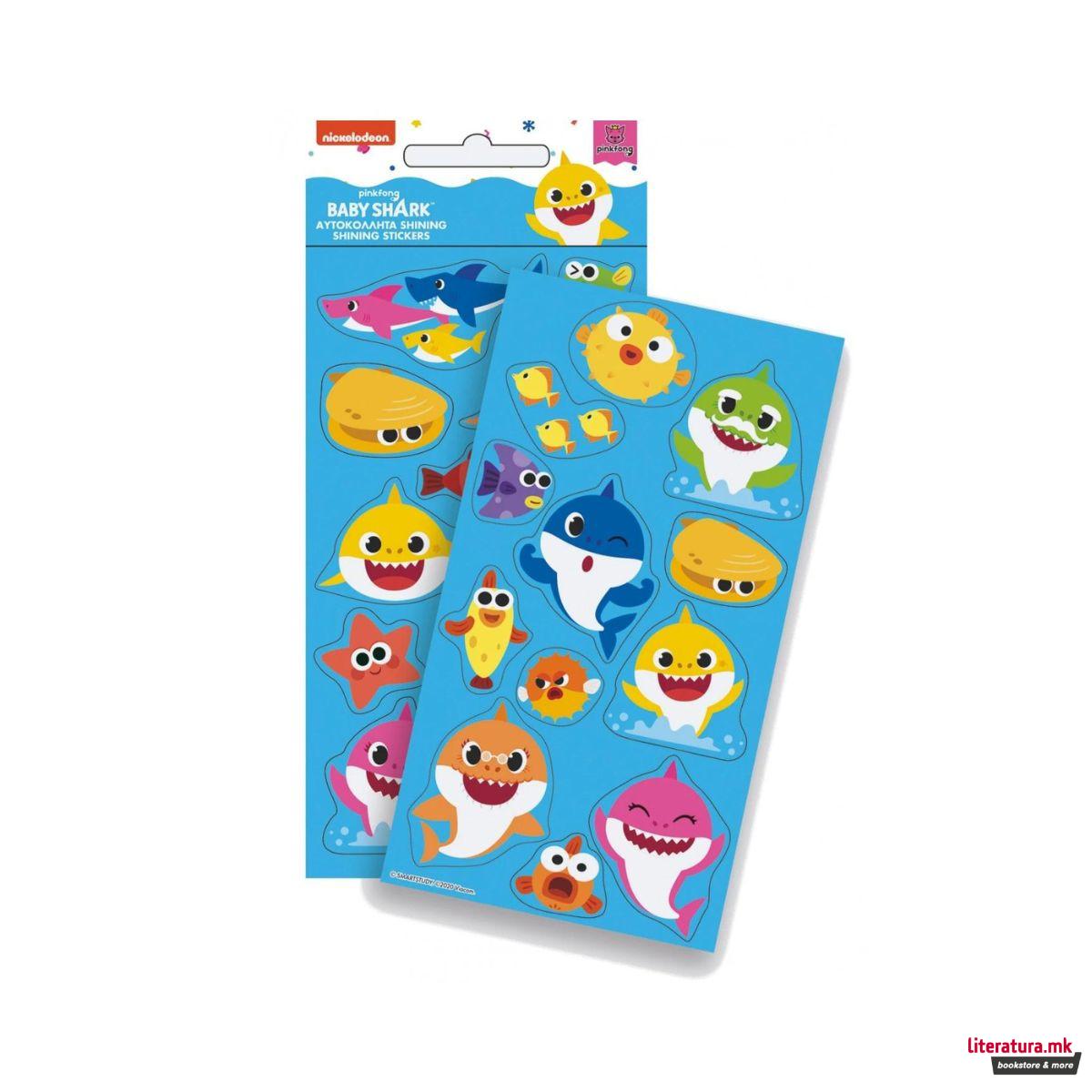 Сет стикери, Baby Shark 