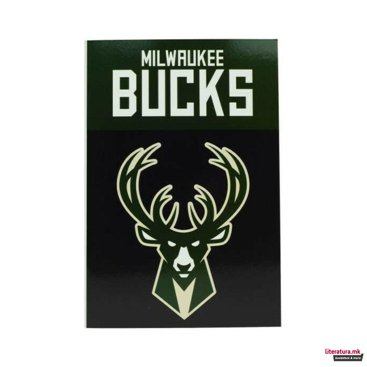 Тетратка, Chicago Bulls/Milwaukee Bucks, B5, 2 дизајни 
