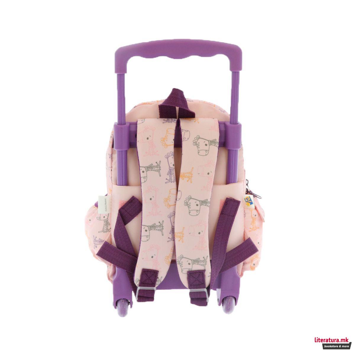 Ранец со тркалца, Fisher Price: Zebra - Happy Day 