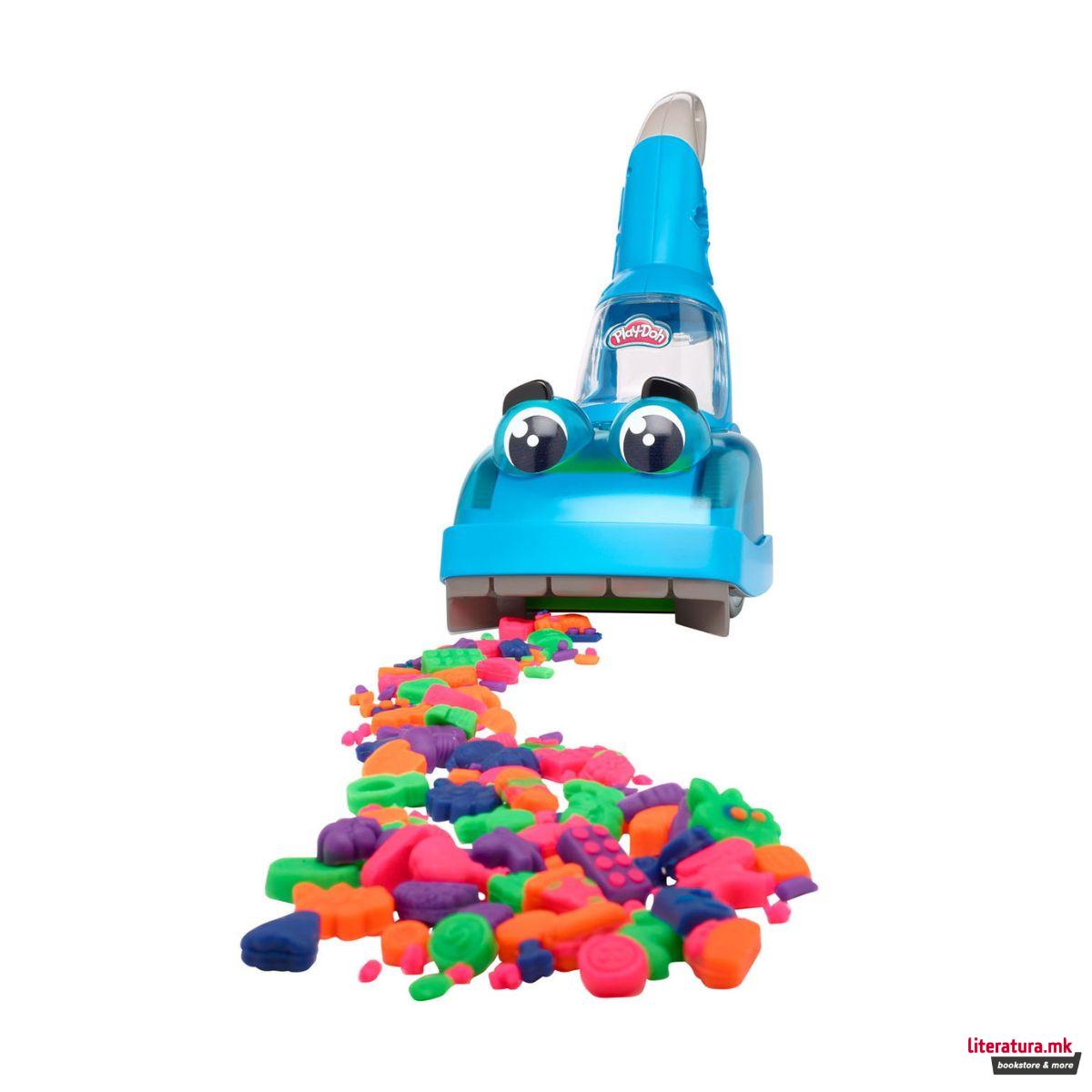 Креативен сет за игра, Play-Doh - Zoom Zoom Vacuum'N Cleanup 