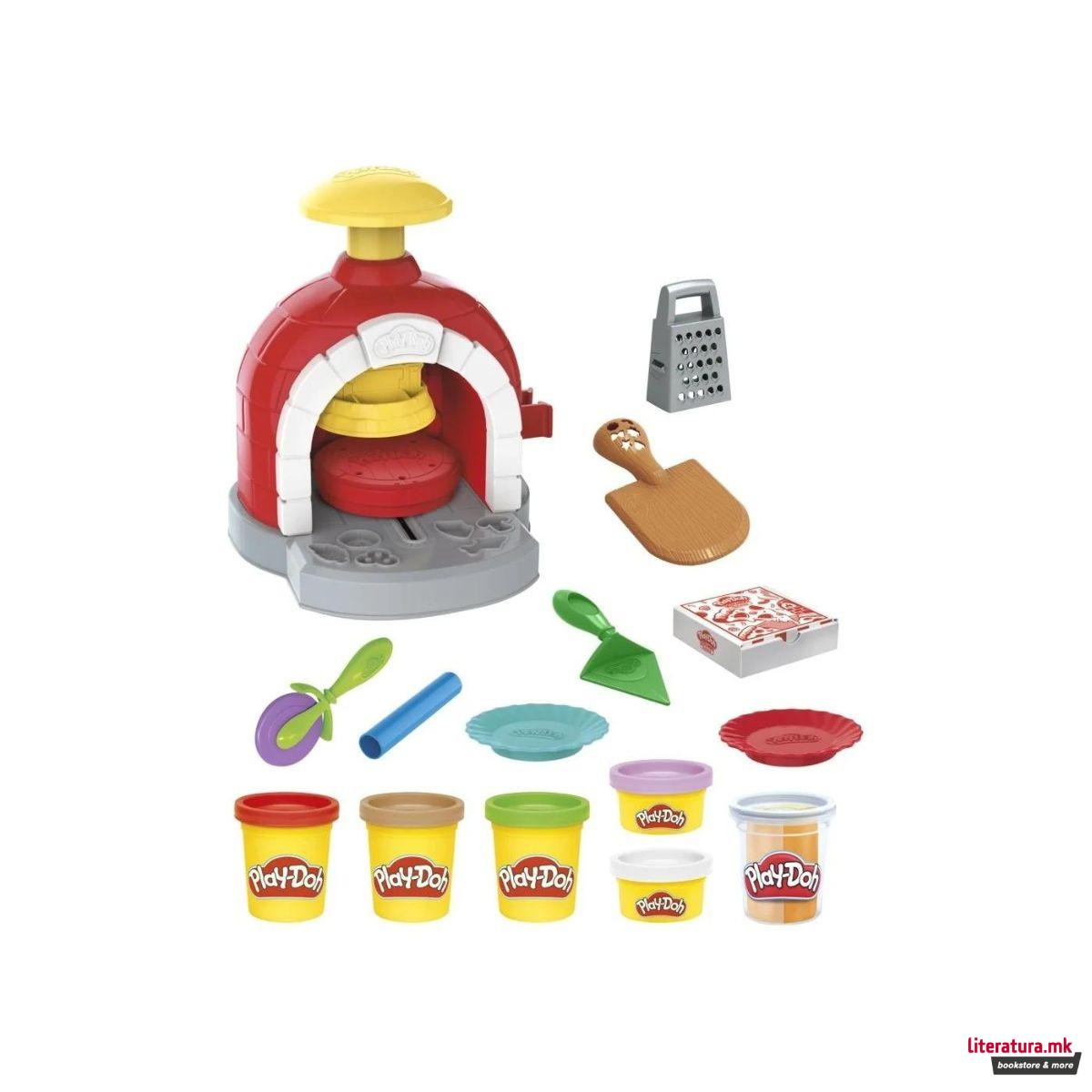 Креативен сет за игра, Play-Doh - Kitchen Creations: Pizza Oven 