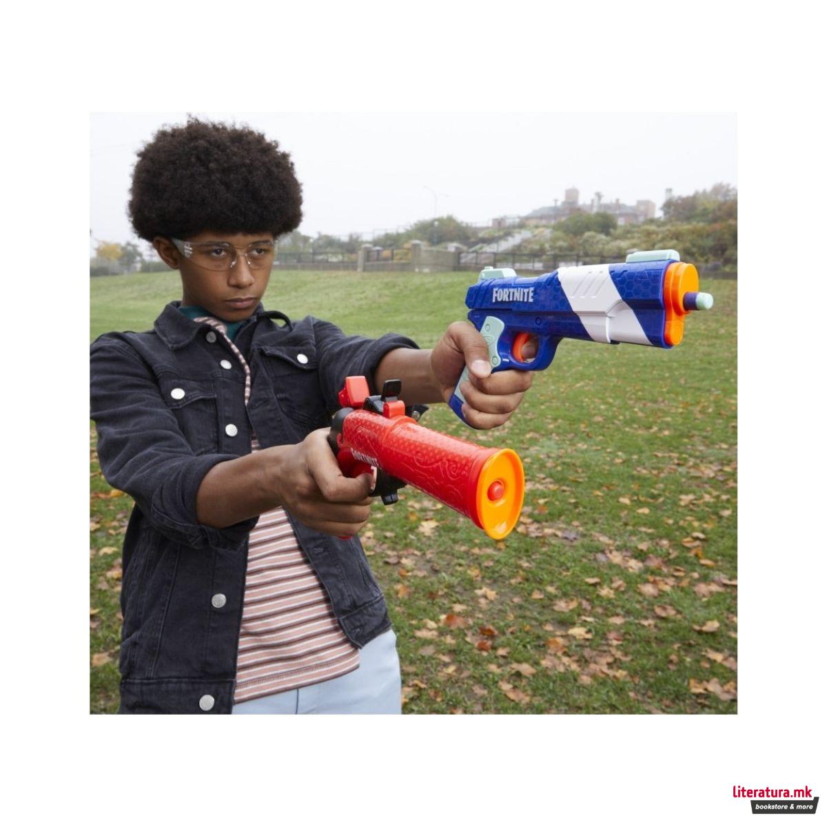 Сет играчки пиштоли со мека муниција, Nerf Fortnite Dual Pack 