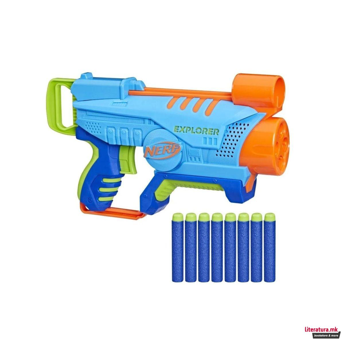 Играчка пиштол со мека муниција, Nerf Elite Jr Explorer 