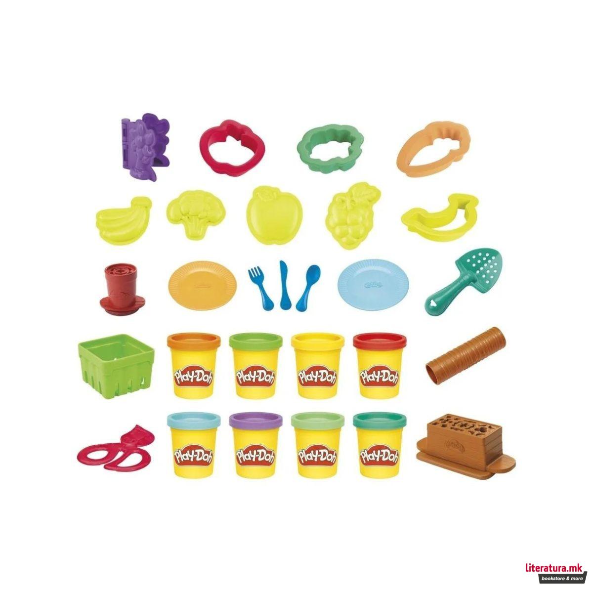 Креативен сет за игра, Play-Doh Grow Your Garden Toolset 