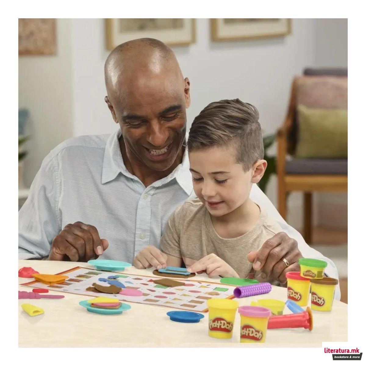 Креативен сет за игра, Play-Doh Picnic Shapes Starter Set 