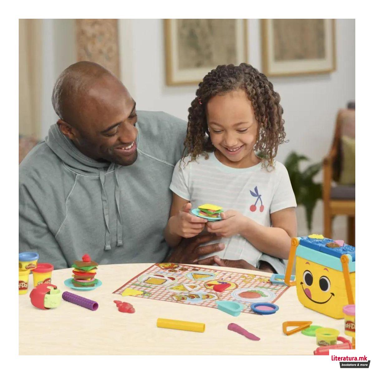 Креативен сет за игра, Play-Doh Picnic Shapes Starter Set 