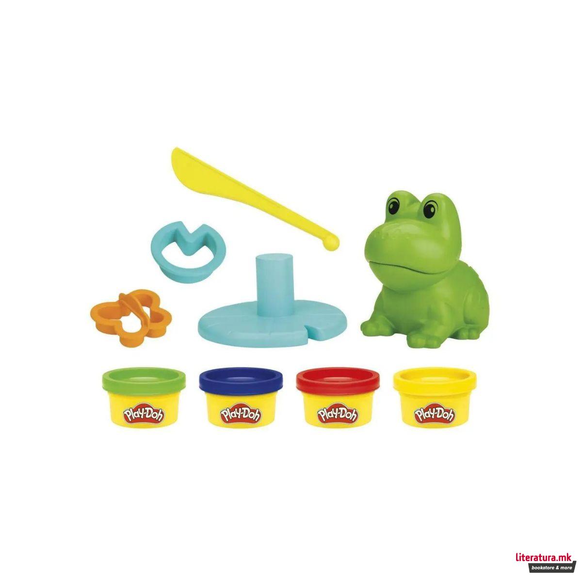 Креативен сет за игра, Play-Doh Frog 'N Colors Starter Set 