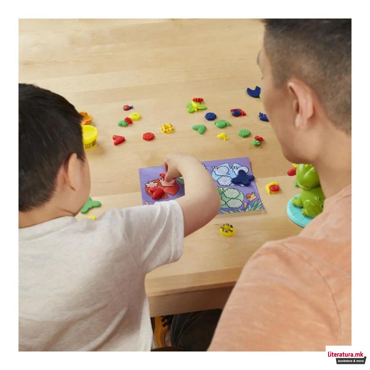 Креативен сет за игра, Play-Doh Frog 'N Colors Starter Set 