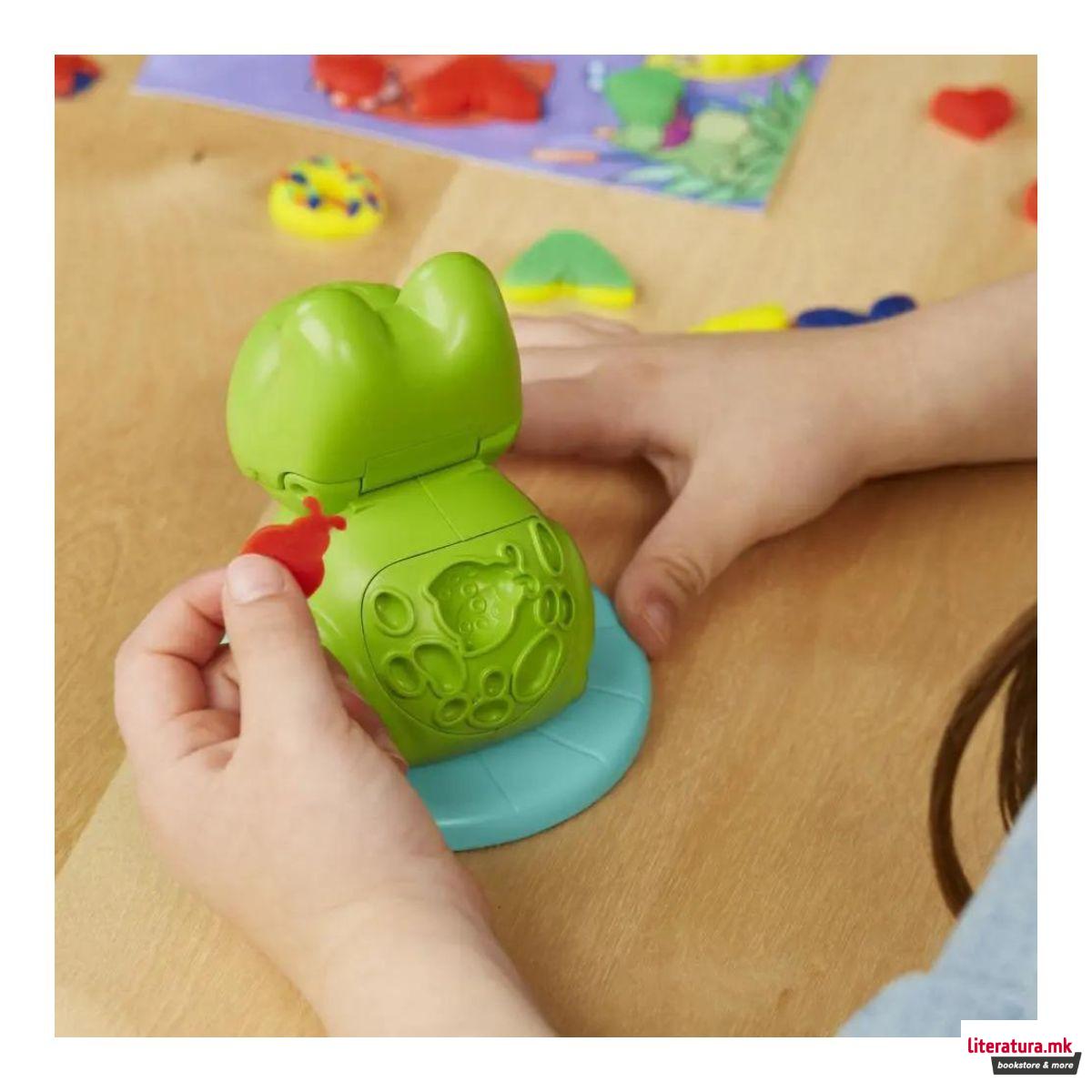 Креативен сет за игра, Play-Doh Frog 'N Colors Starter Set 