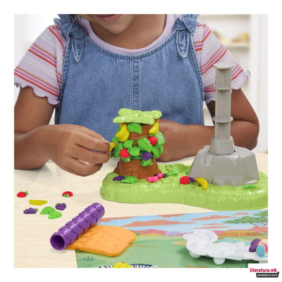 Креативен сет за игра, Play-Doh Growin' Mane Lion and Friends