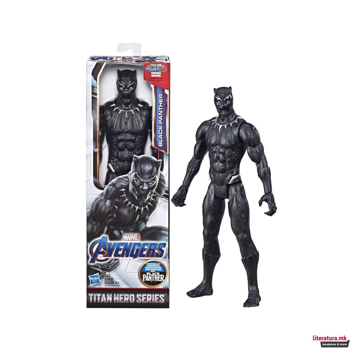 Фигура, Marvel: Avengers - Black Panther (Titan Hero Series) 