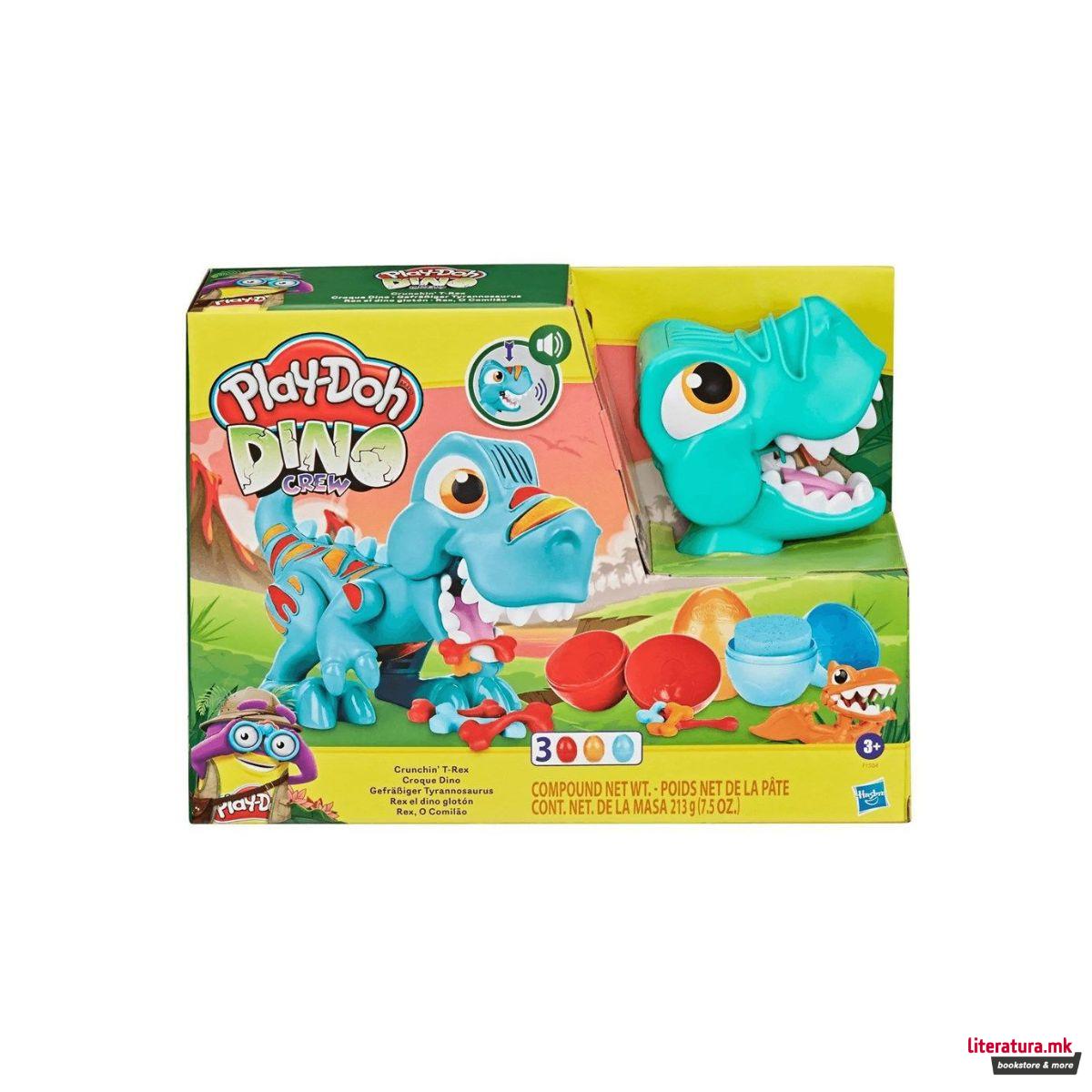 Креативен сет за игра, Play-Doh Dino Crew Crunchin T-Rex 