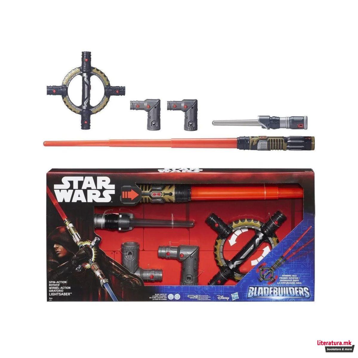 Фигура, Star Wars Bladebuilders - Spinning Lightsaber 