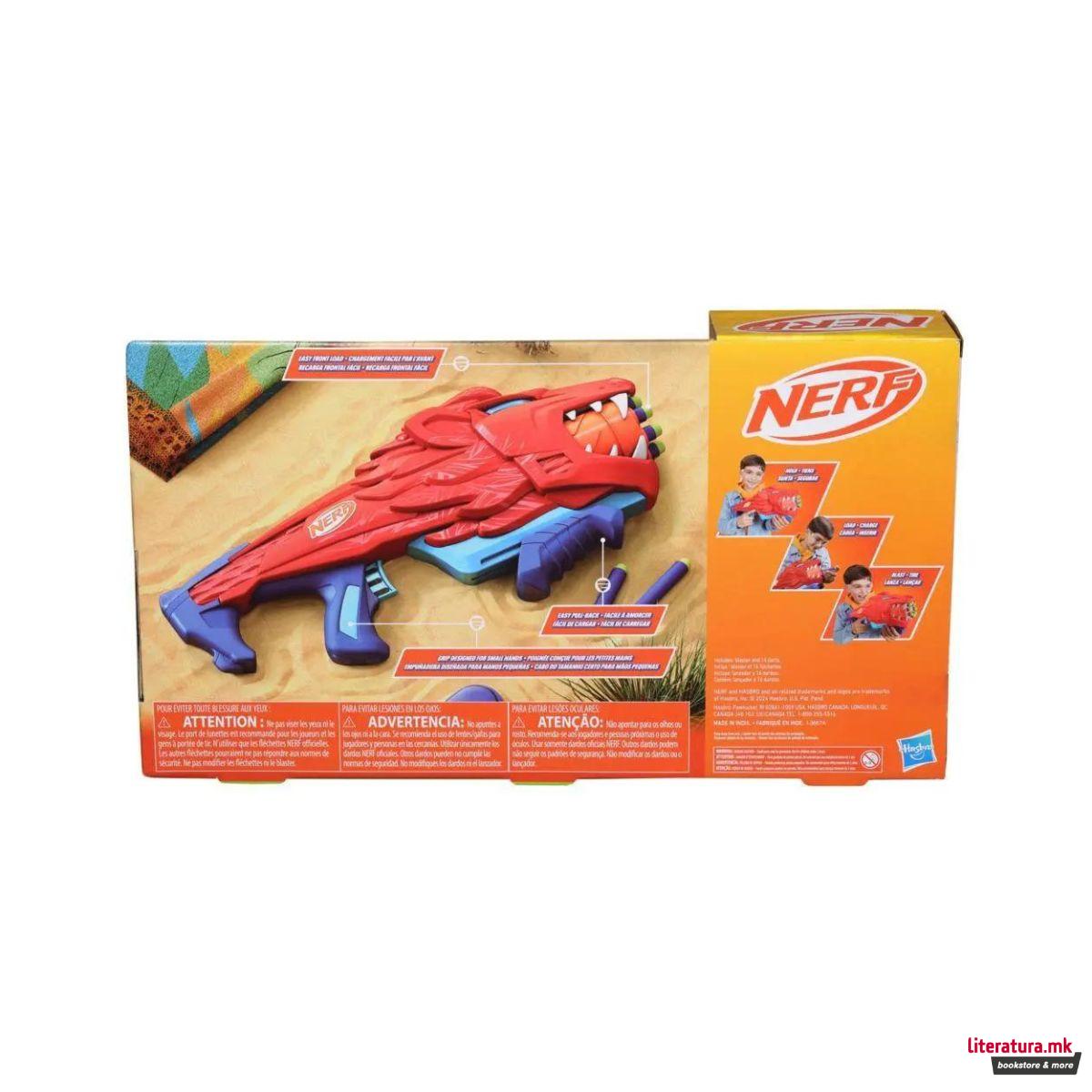 Играчка пушка со мека муниција, Nerf Junior Wild Lionfury 