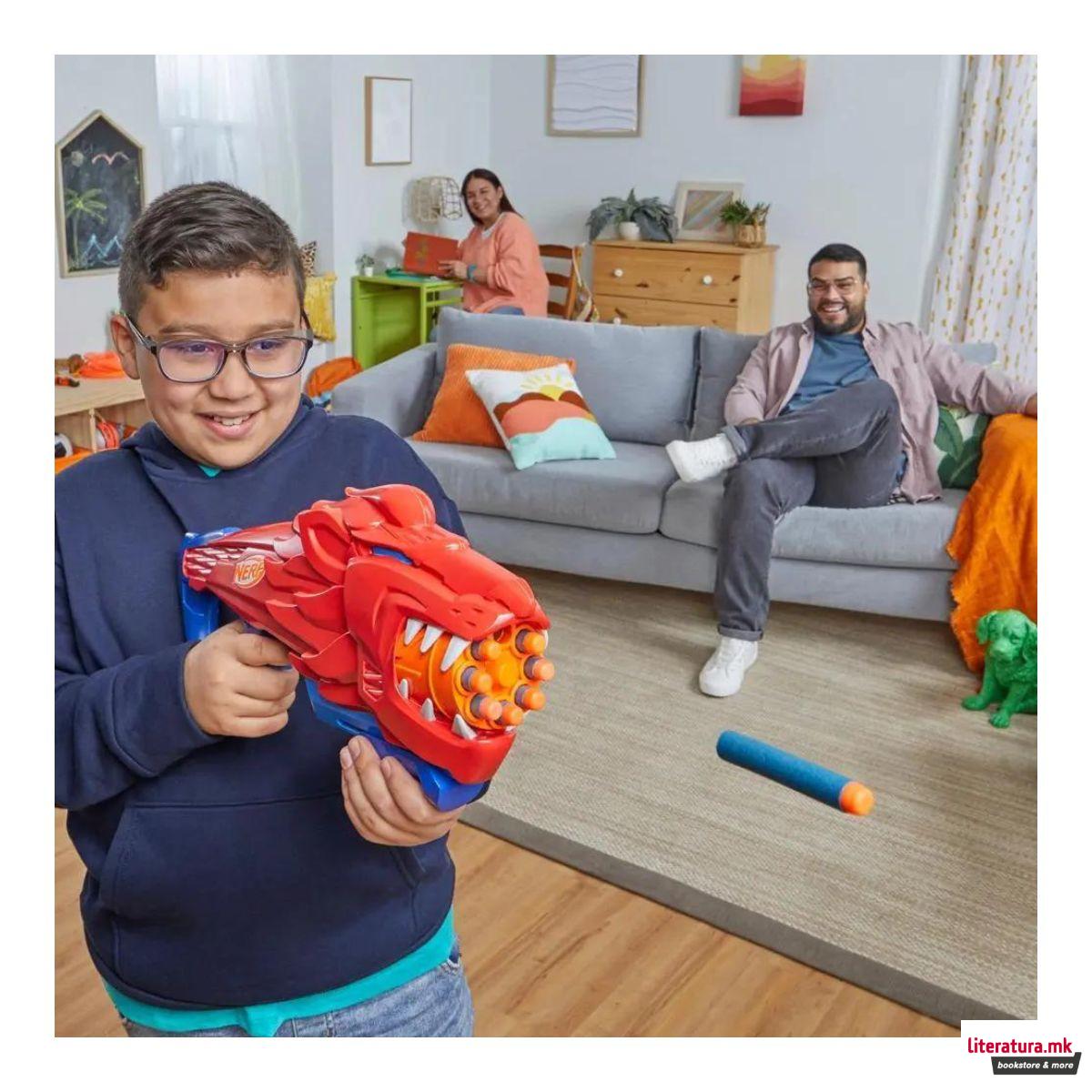 Играчка пушка со мека муниција, Nerf Junior Wild Lionfury 