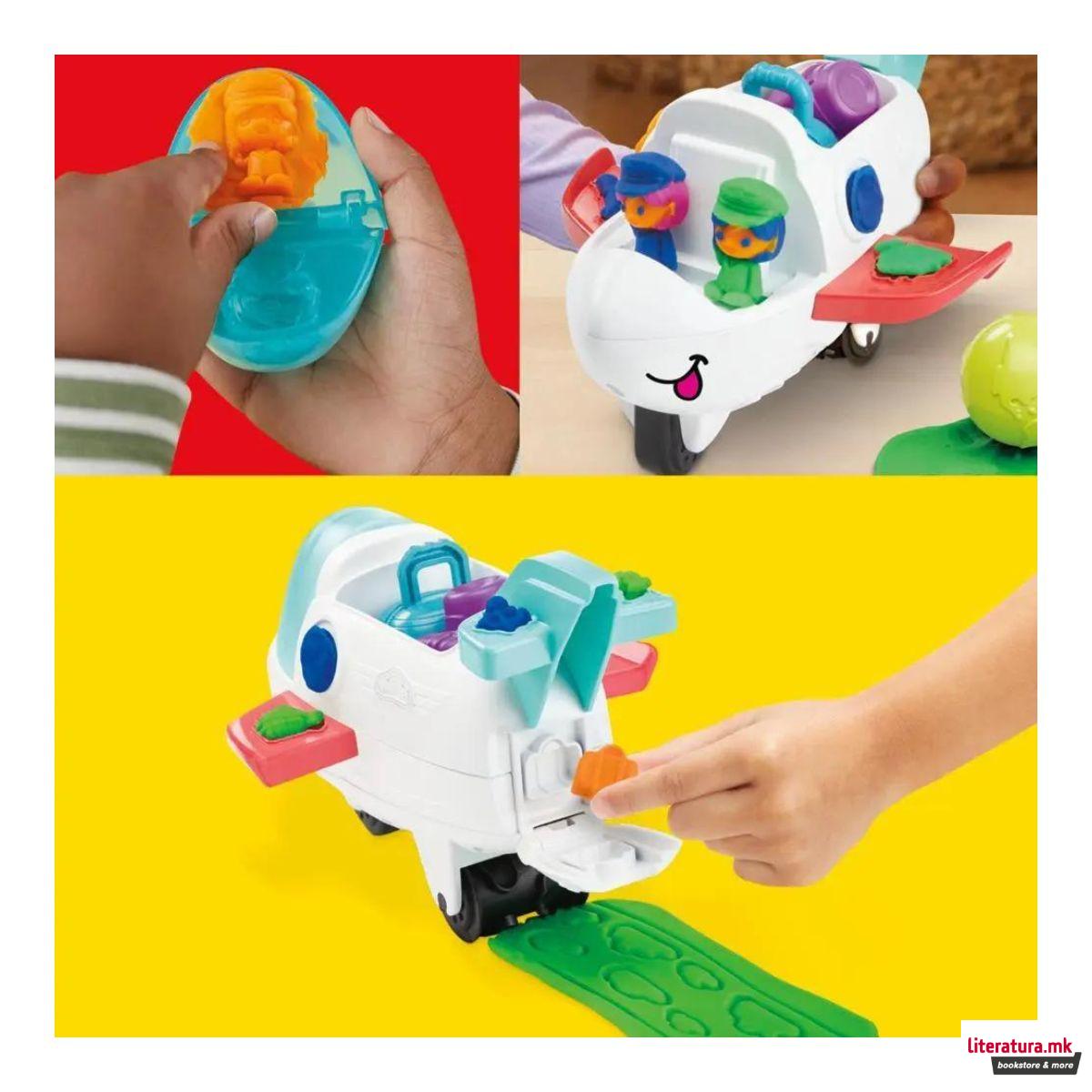 Креативен сет за игра, Play-Doh Airplane Explorer Starter Set 