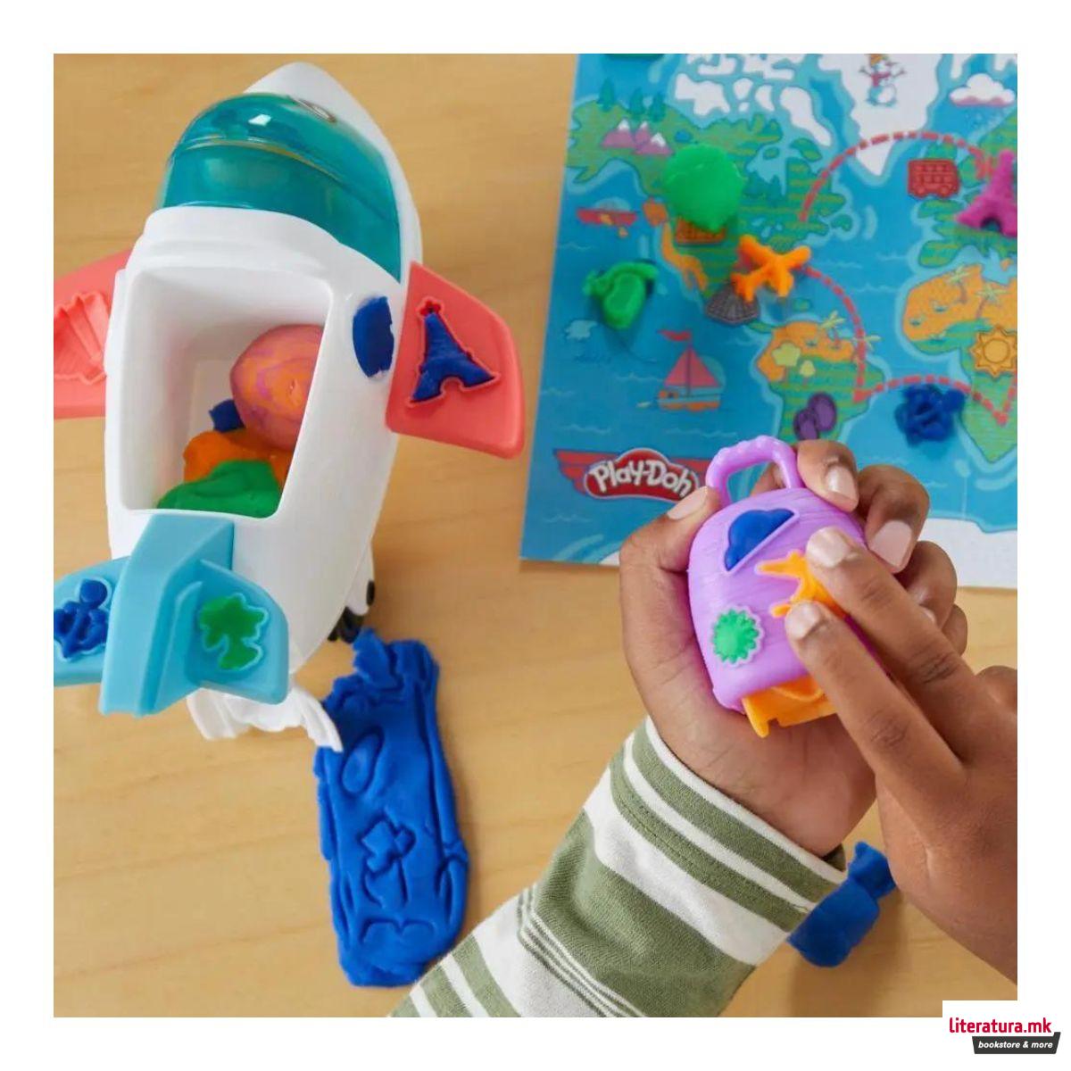 Креативен сет за игра, Play-Doh Airplane Explorer Starter Set 