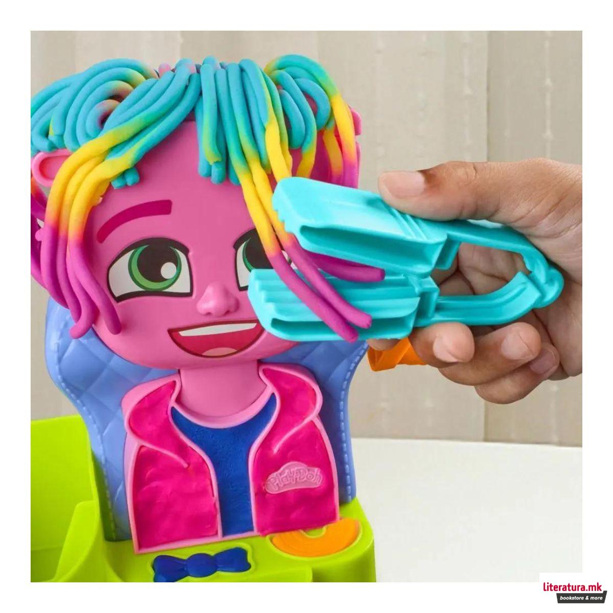 Креативен сет за игра, Play-Doh Hair Stylin' Salon Set 
