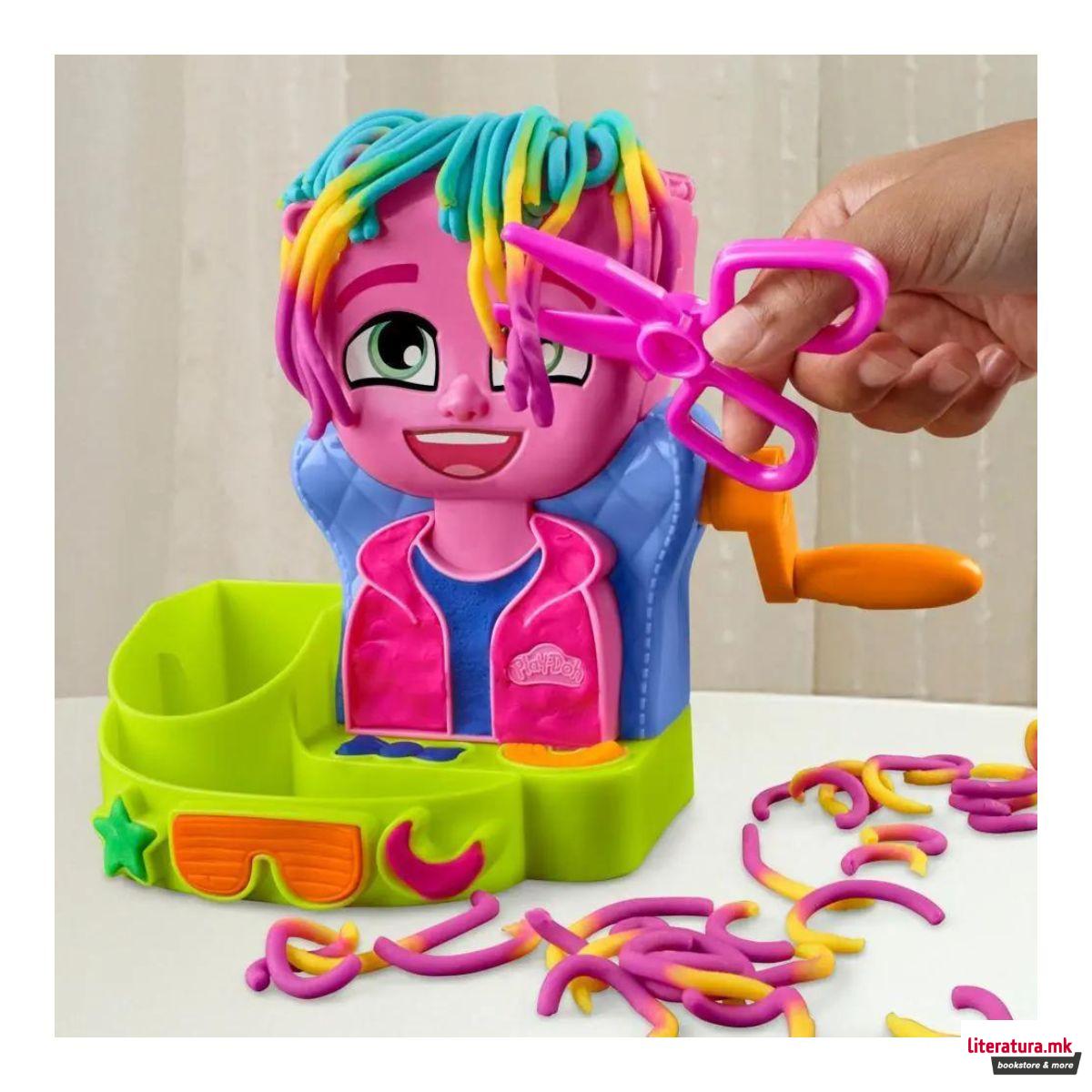 Креативен сет за игра, Play-Doh Hair Stylin' Salon Set 