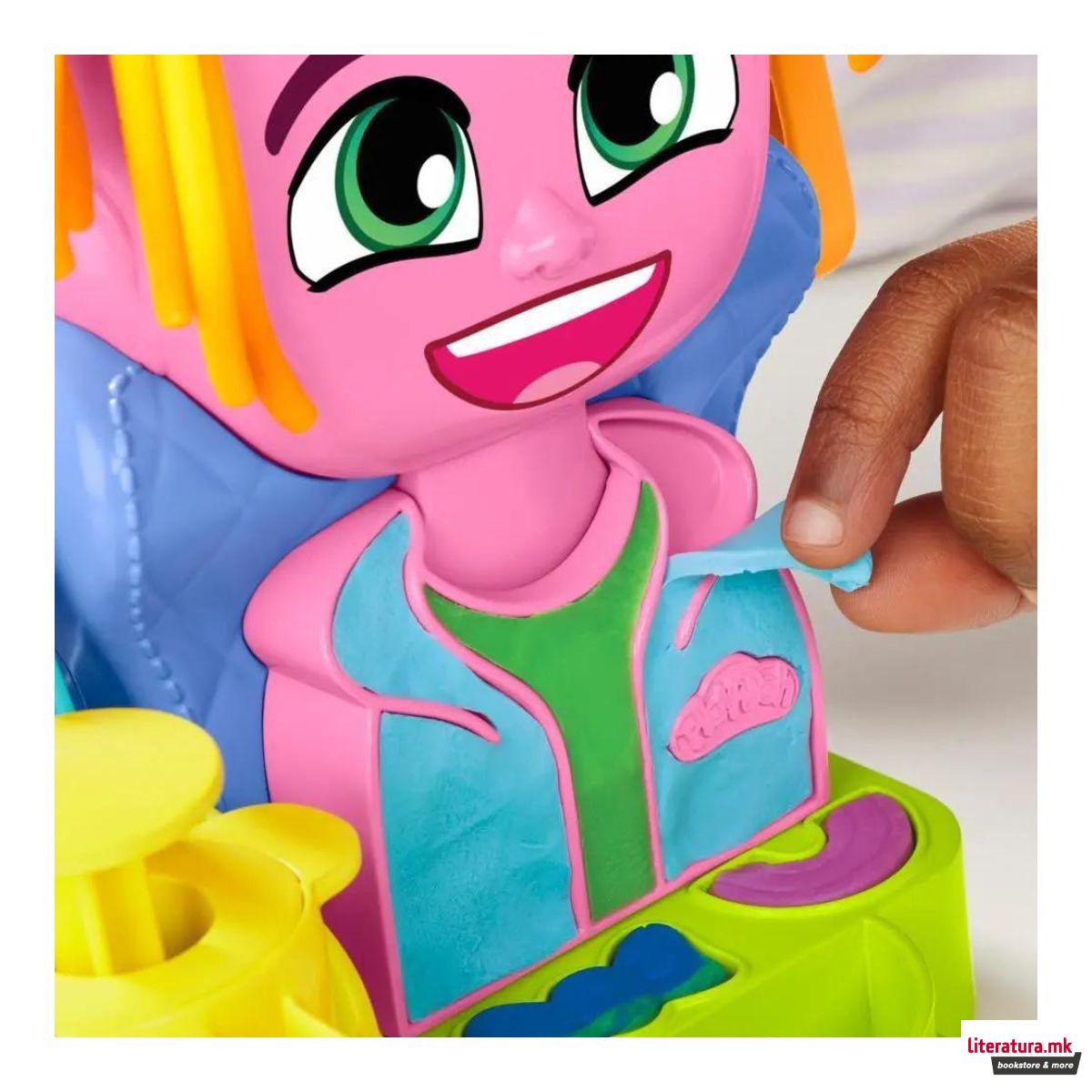 Креативен сет за игра, Play-Doh Hair Stylin' Salon Set 